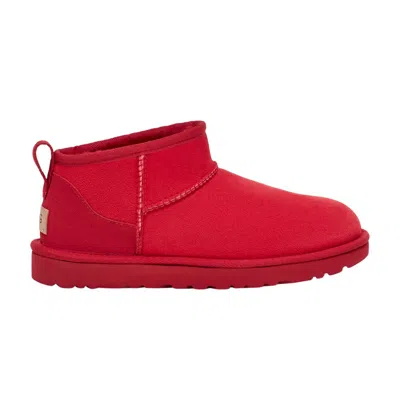 Pre-owned Ugg Wmns Classic Ultra Mini Boot 'samba Red' | Women's Size 5
