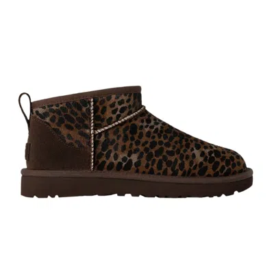 Pre-owned Ugg Wmns Classic Ultra Mini Caspian Boot 'burnt Cedar' | Brown | Women's Size 8