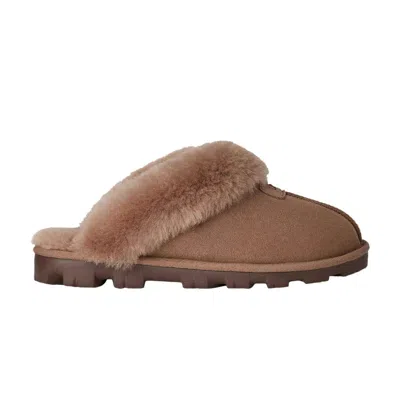 Pre-owned Ugg Wmns Coquette Slipper 'rocky Oak' | Brown | Women's Size 9