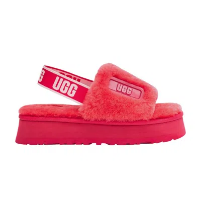 Pre-owned Ugg Wmns Disco Slide Sandal 'hibiscus Pink' | Women's Size 8