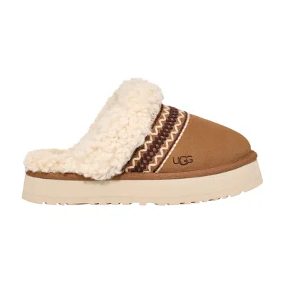 Pre-owned Ugg Wmns Disquette Atherson Slipper 'chestnut' | Brown | Women's Size 10