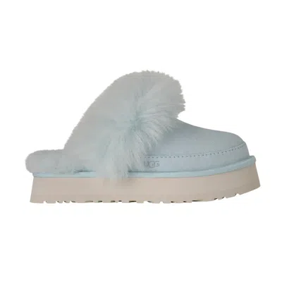 Pre-owned Ugg Wmns Disquette Chalet Slipper 'reef Blue' | Women's Size 6
