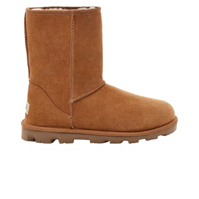 Pre-owned Ugg Wmns Essential Short Boot 'chestnut' | Brown | Women's Size 5