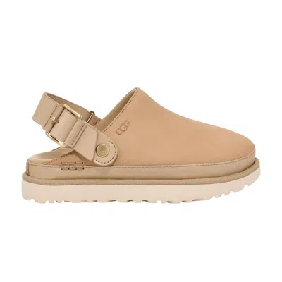 Pre-owned Ugg Wmns Goldenstar Villa Clog 'mustard Seed' | Tan | Women's Size 5 In Brown