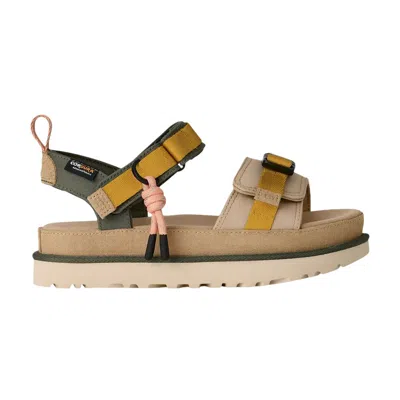 Pre-owned Ugg Wmns Goldenstar Wildwood 'sand Castle' | Tan | Women's Size 10 In Brown