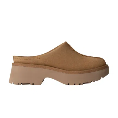 Pre-owned Ugg Wmns New Heights Clog 'chestnut' | Brown | Women's Size 6