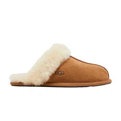 Pre-owned Ugg Wmns Scuffette Ii 'chestnut' In Brown