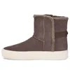 Ugg (wmns)  Aika Suede Snow Boots Gray Brown In Multi