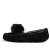 Ugg (wmns)  Ansley Bow Glimmer Fleece Lined Shoe Black