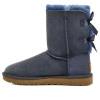 Ugg (wmns)  Bailey Bow Ii Boot Fleece Lined High Top Navy Blue