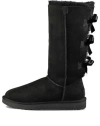 Ugg (wmns)  Bailey Bow Tall Ii Boot High Top Fleece Lined Black