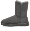 Ugg (wmns)  Bailey Zip Short Fleece Lined Gray