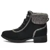 Ugg (wmns)  Bodie Fur Lace Boot 'black'