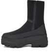Ugg Brisbane Side Zipper Short Boots In Black