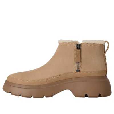 Ugg (wmns)  Calimuze Ultra Mini Slip On-snow Boots 'sand' In Multi