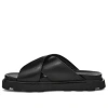 Ugg Capitelle Crossband Slide Sandal In Black
