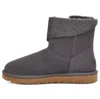 Ugg (wmns)  Classic Caviar Mini Gray