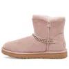Ugg (wmns)  Classic Charm Mini Stay Warm Fleece Lined Pink