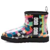 Ugg (wmns)  Classic Clear Mini Boot Checks 'black Multi'