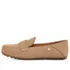 Ugg (wmns)  Classic Comfort Flat Shoes 'solid Color' In Brown