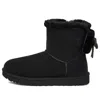 Ugg (wmns)  Classic Double Bow Mini 'black'