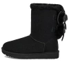 Ugg (wmns)  Classic Double Bow Short 'black' In Multi