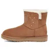 Ugg (wmns)  Classic Gem Mini In Brown