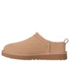 Ugg Classic Micro Suede Sheepskin Boots In Brown