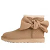 Ugg (wmns)  Classic Mini Bow Boot 'sand' In Multi