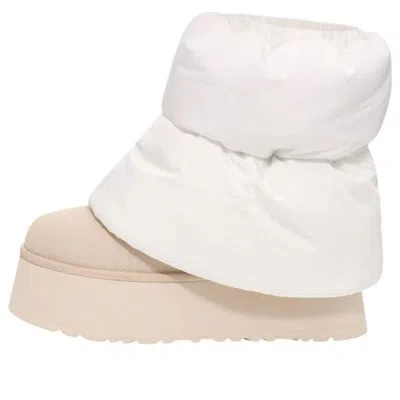 Ugg (wmns)  Classic Mini Dipper Puffer Boots 'white Ceramic'