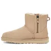 Ugg (wmns)  Classic Mini Double Zip 'mustard Seed'