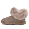 Ugg (wmns)  Classic Mini Fluff Collar 'brown Caribou'