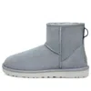 Ugg (wmns)  Classic Mini Ii Boot 'light Silver Grey' In Gray