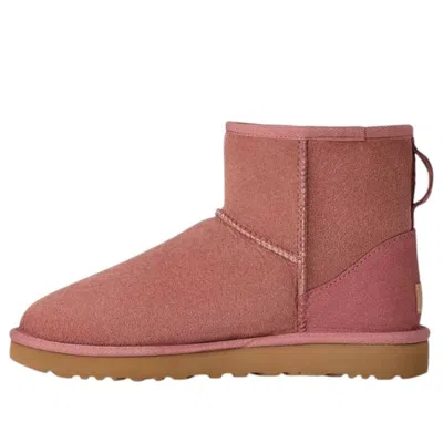 Ugg (wmns)  Classic Mini Ii Boot 'pink Dawn' In White
