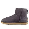 Ugg (wmns)  Classic Mini Ii Short Boots 2.0 Fleece Lined Purple Gray
