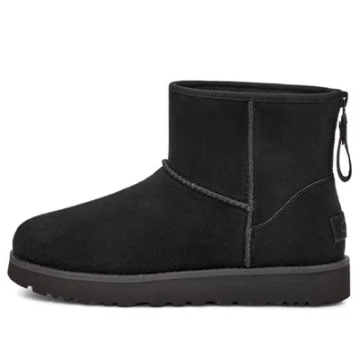 Ugg (wmns)  Classic Mini Logo Zip 'black'