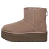 Ugg (wmns)  Classic Mini Platform Boot 'smoke Plum'