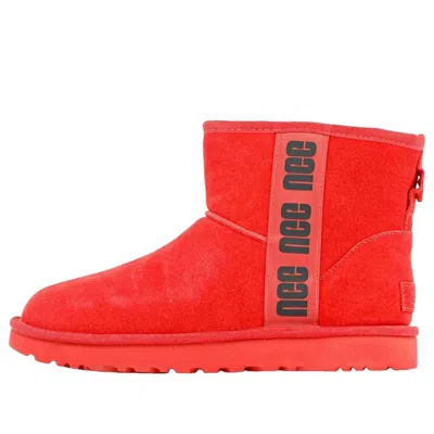 Ugg (wmns)  Classic Mini Side Logo Boot 'samba Red Black'
