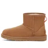Ugg (wmns)  Classic Mini Side Logo 'chestnut Orange'
