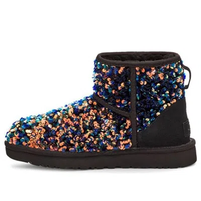 Ugg (wmns)  Classic Mini Stellar Sequin Snow Boots Black