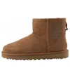 Ugg (wmns)  Classic Mini  Rubber Logo 'chestnut'