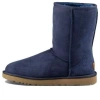 Ugg (wmns)  Classic Short Ii Boot Fleece Lined Navy Blue In Animal Print