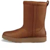 Ugg (wmns)  Classic Short Leather 'chestnut' In Brown