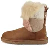 Ugg (wmns)  Classic Short Patchwork Fluff