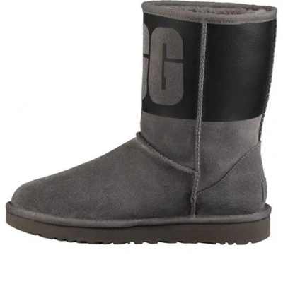 Ugg (wmns)  Classic Short Rubber Boot 'grey' In Gray