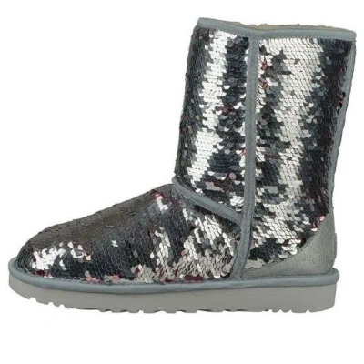Ugg (wmns)  Classic Short Sequin 'silver'