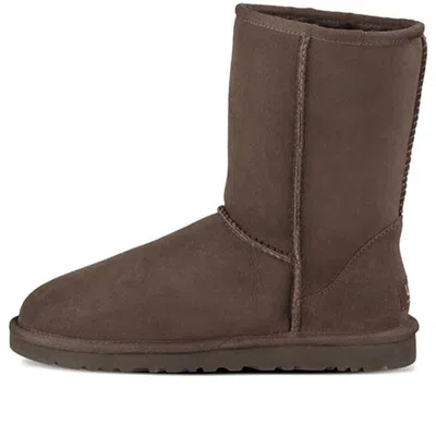 UGG (WMNS) UGG CLASSIC SHORT SNOW BOOTS BROWN 'BROWN'