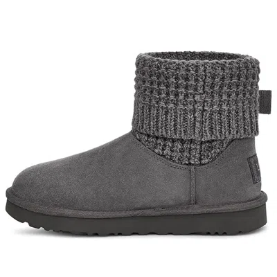 Ugg (wmns)  Classic Solene Mini Cozy Stay Warm Outdoor Casual Gray