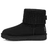 Ugg (wmns)  Classic Solene Mini Snow Boots Black