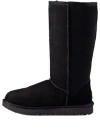 Ugg (wmns)  Classic Tall Ii Black Fleece Lined
